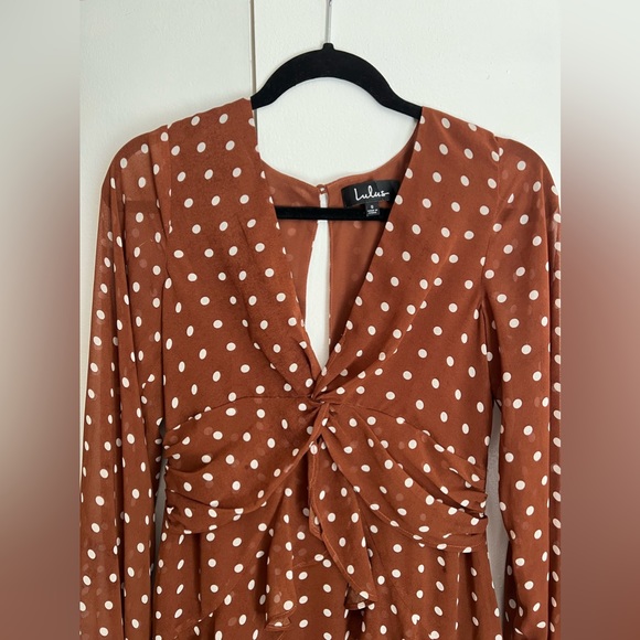 Lulus Long Sleeve Dress Small - Picture 3 of 4